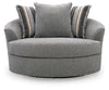 Creston Heights Oversized Swivel Accent Chair