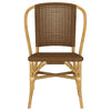 Lexley - Woven Rattan Dining Side Chair (Set of 2) - Brown