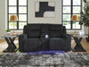 Belvarrow Power Reclining Loveseat with Console