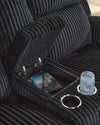 Belvarrow Power Reclining Loveseat with Console