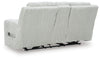 Carvara Power Reclining Loveseat with Console