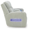 Carvara Power Reclining Loveseat with Console