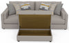Trevor - Extra Deep Oversized Sofa With Included Storage Cocktail Ottoman