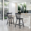 Tyce Counter Stool Black — Set of 2