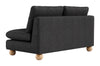 Minze Loveseat Black