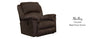 Power Rocker Recliner Malloy Graphite