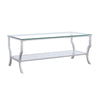 Saide - Rectangular Glass Top Table