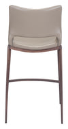 Ace Counter Stool (Set of 2) Brown & Walnut — Set of 2