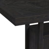 Transcend - Counter Table With Leaf - Charcoal