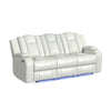 Carlo - Power Motion Sofa With Power Headrest, Dropdown Table, Power Strip, LED And Reading Light