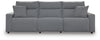 Modmax II 3-Piece Power Reclining Sectional - Salt and Pepper