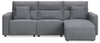 Modmax II 3-Piece Reclining Sofa Chaise - Salt and Pepper (65906S22)