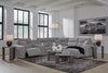 Modmax II 6-Piece Power Reclining Sectional with Chaise and Console - Salt and Pepper