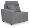 Modmax II 7-Piece Power Reclining Sectional with Audio Consoles - Salt and Pepper (65906S48)