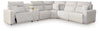 Modmax II 6-Piece Power Reclining Sectional with Console - Stone