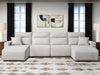 Modmax II 4-Piece Reclining Sectional with Double Chaise - Stone