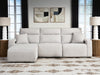 Modmax II 3-Piece Reclining Sofa Chaise - Stone (65907S23)