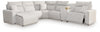 Modmax II 6-Piece Power Reclining Sectional with Chaise and Console - Stone