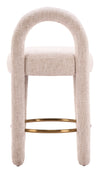 Curco Counter Stool Beige — Set of 2