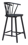 Stenger Counter Stool Black — Set of 2