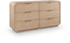 Windsor Natural Cane And Solid Wood Dresser — Natural