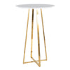 Cosmo - Bar Table - Gold Metal