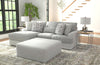 Titan - Sectional With Comfort Coil Seating, Cocktail Ottoman And Accent Pillows Included