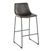 Duke - 26" Fixed-Height Stool - Black Metal