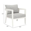 Roccia Armchair Gray