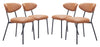 Rorun - Dining Chair (Set of 4) - Brown