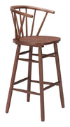 Stenger Barstool Walnut — Set of 2