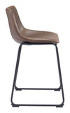 Smart Counter Stool Vintage Espresso — Set of 2