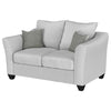 Salizar - Upholstered Flared Arm Loveseat