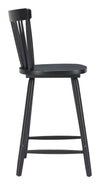Tyce Counter Stool Black — Set of 2