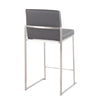 Fuji - High Back Upholstered Counter Stool Set