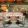 Velar Barstool Beige & Gray — Set of 2