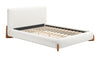Baris Queen Bed Ivory