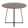Cosmo - Canary Dining Table - Black Metal Base