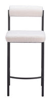 Livorno Counter Stool Ivory — Set of 2