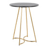 Cece - Counter Table - Gold Metal
