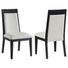Brookmead - Dining Side Chair (Set of 2) - Ivory / Black