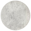 Haven Round Genuine White Marble Top Coffee Table Black — product view 4