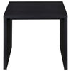 Knapp Engineered Wood Square Side End Table Black — product view 3