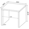 Knapp Engineered Wood Square Side End Table Black — product view 8