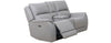 Power Reclining Loveseat With  Console Madras Stone
