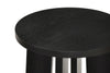 Strouse 2-Piece Round Coffee and End Table Set in Black — product view 11