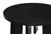Strouse 2-Piece Round Coffee and End Table Set in Black — product view 12