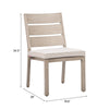 Reefline Armless Dining Chair Gray — Set of 2