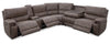 Power Reclining Sectional Cowboy Tumbleweed