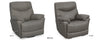 Power Recliner Leather Madrid Mocha